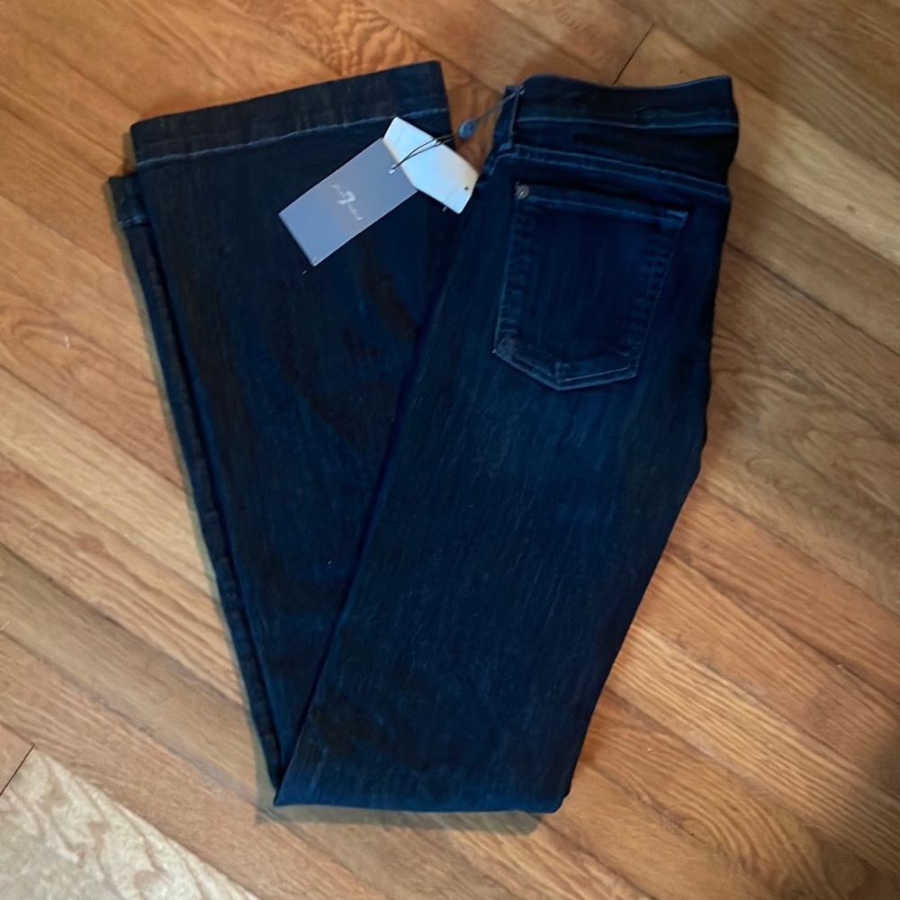 7FAM slim wide leg trouser